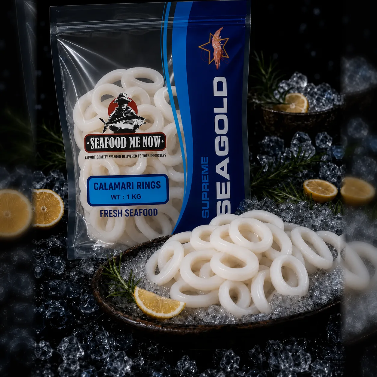 Fresh Calamari Squid Rings