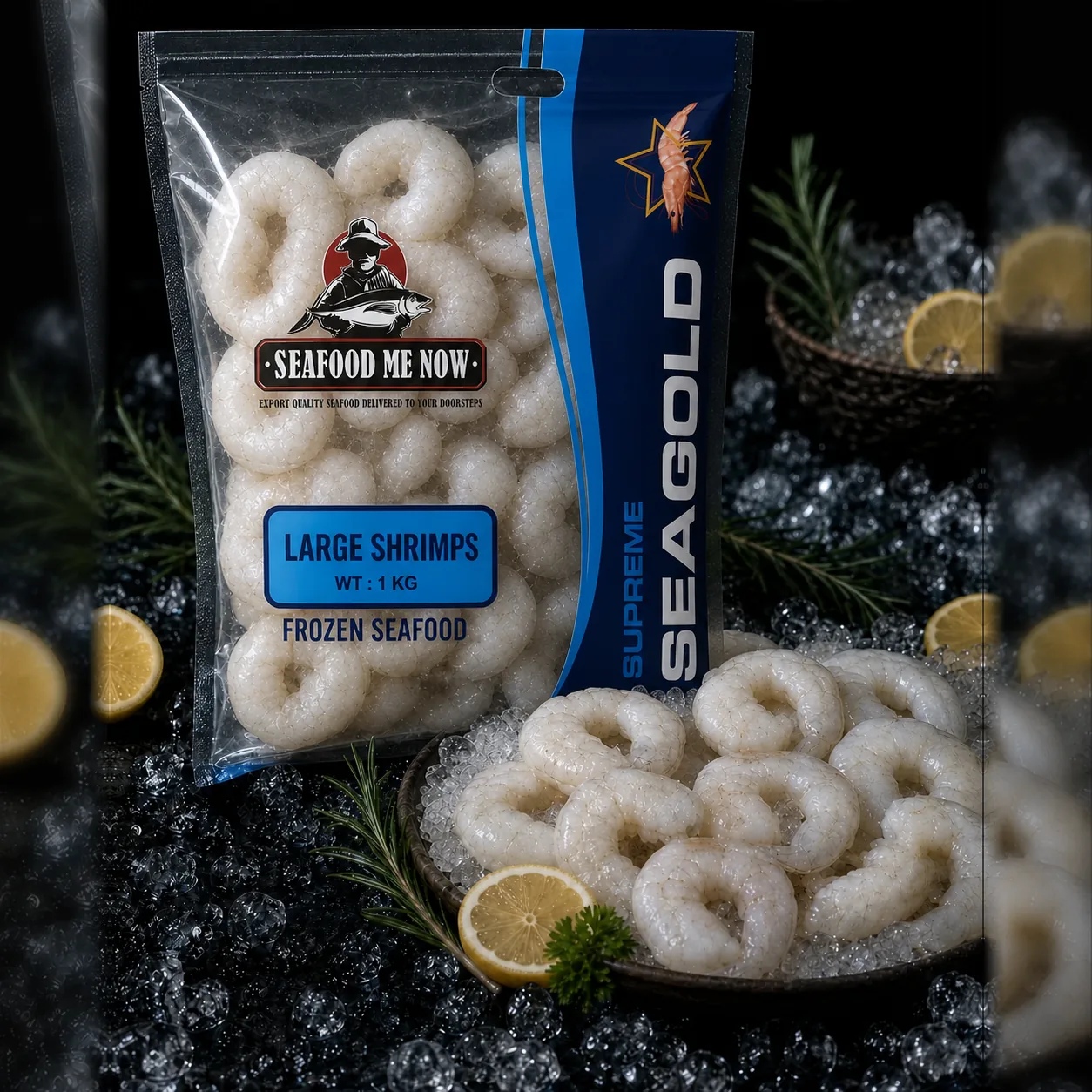Large Peeled Shrimps / Jhinga
