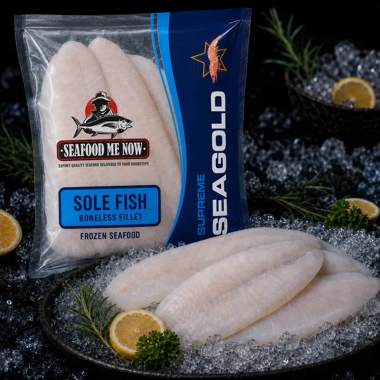 Sole Fish Thin Boneless Fillet