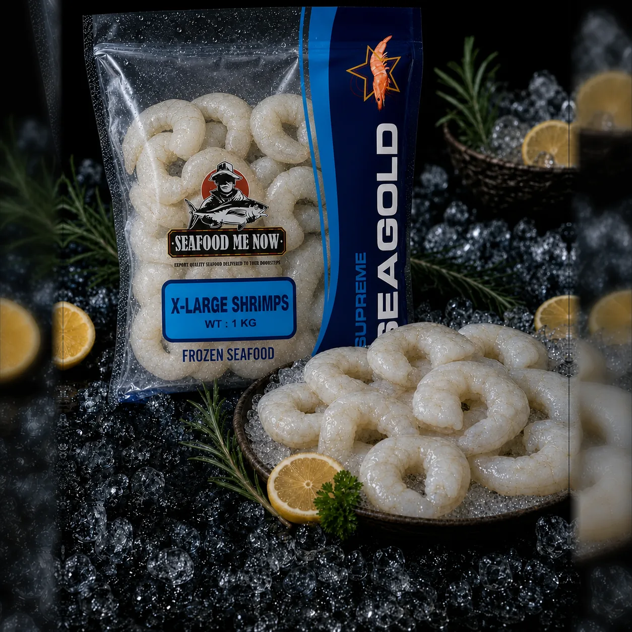 X-Large Peeled Shrimps / Jhinga