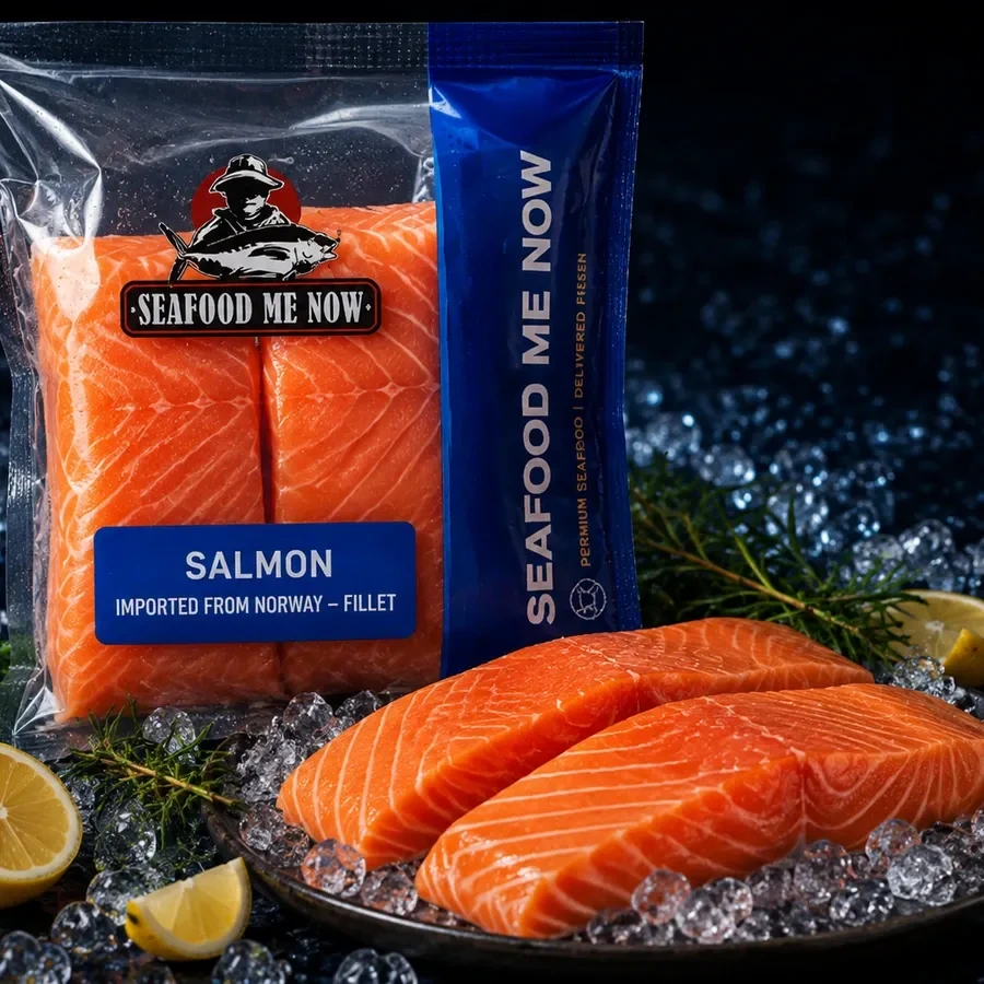 Salmon Imported from Norway / Saumon de Norvège