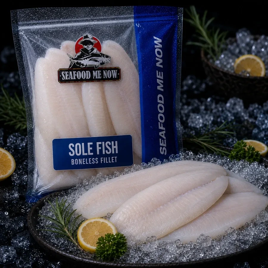 Sole Fish Boneless Fillet / Filet de sole sans arêtes