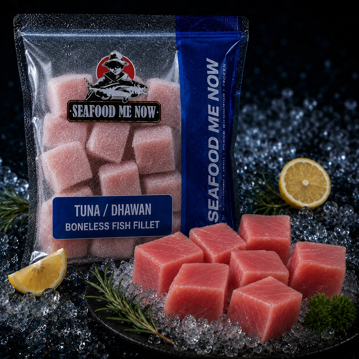 Tuna Boneless Fish Cubes / Cubes de thon sans arêtes