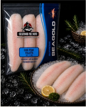Cod Fish Boneless Fillets